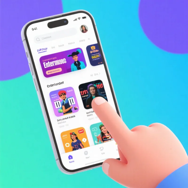 喜乐App简洁直观的用户界面